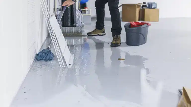 Basement flooding caused by sump pump failure