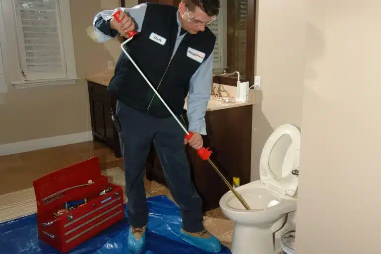 plumber for clogged toilet